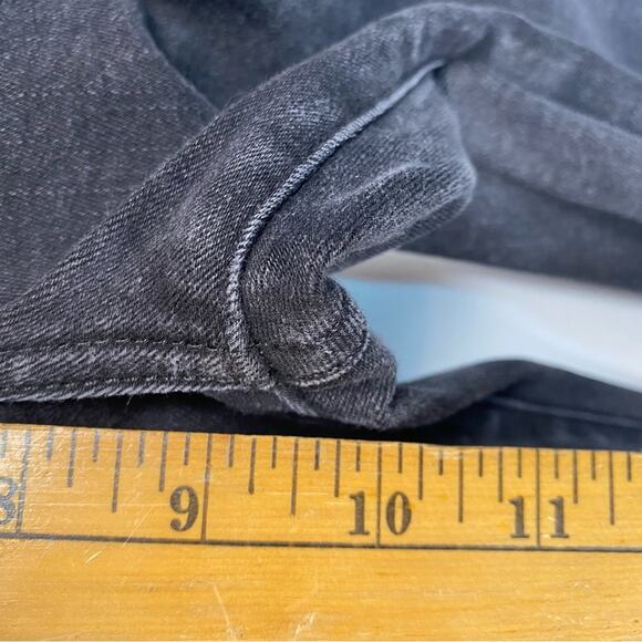 Rock & Republic Jeans Kendra Curvy Bootcut Whimsigoth Rhinestone Y2K Black 6 - Picture 9 of 9